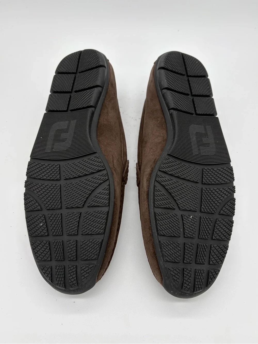FootJoy Dark Brown Suede Bit Slip-On Loafers